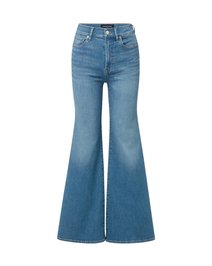 Veronica Beard Blue denim flared jeans