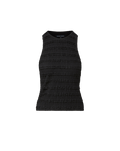 Veronica Beard Jordyn Cropped tank Top - Black