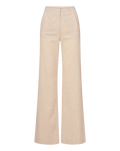 Veronica Beard Jude Metallic Pinstripe Pant - Natural/Gold