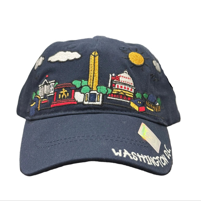 Kid's Washington DC Toon City Baseball Hat