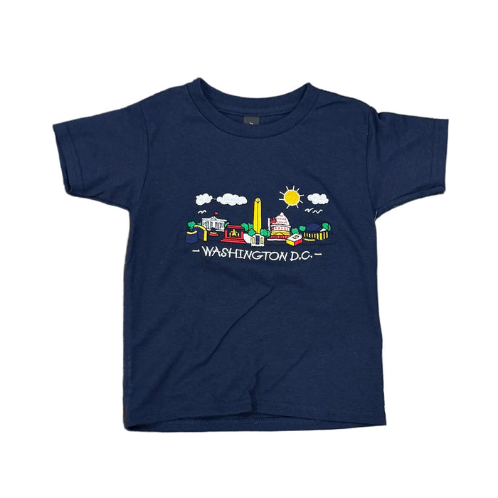 Kid's Washington DC Toon City T-Shirt