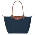 Klassische Tasche - Große Le Pliage Tote, Marineblau