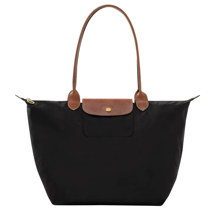 Klassische Tasche - Große Le Pliage Tote, Schwarz