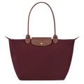 Klassische Tasche - Große Le Pliage Tragetasche, Burgunderrot