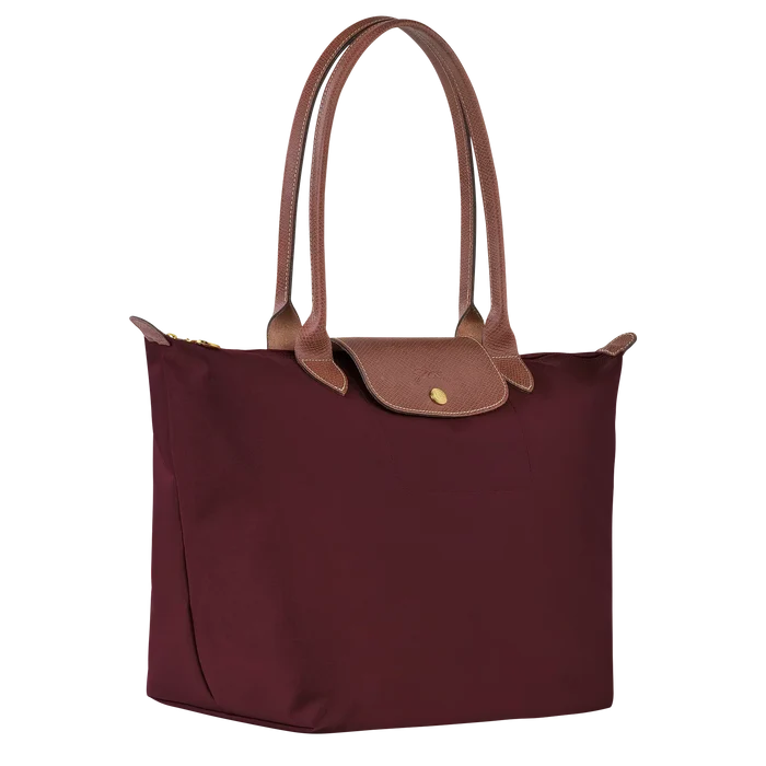 Klassische Tasche - Große Le Pliage Tragetasche, Burgunderrot