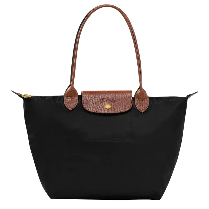 Klassische Tasche - Medium Le Pliage Tote, Schwarz