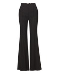 Veronica Beard Komi Stretch-Linen Pant - Black