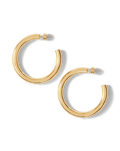 Veronica Beard Large Everyday Hoop Gold