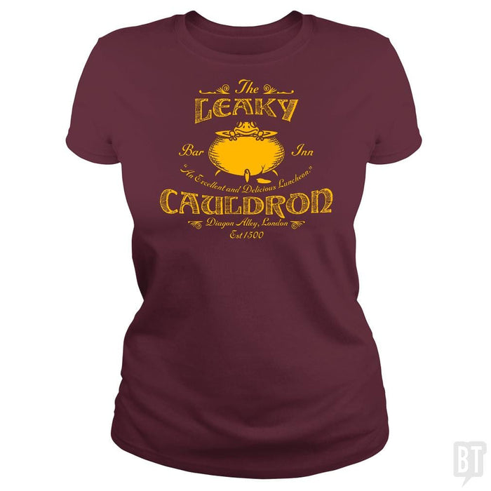Classic Ladies Tee / Maroon / S