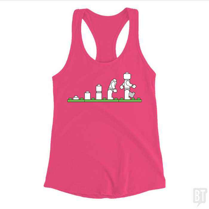 Women's Racerback Tank / Heliconia / S