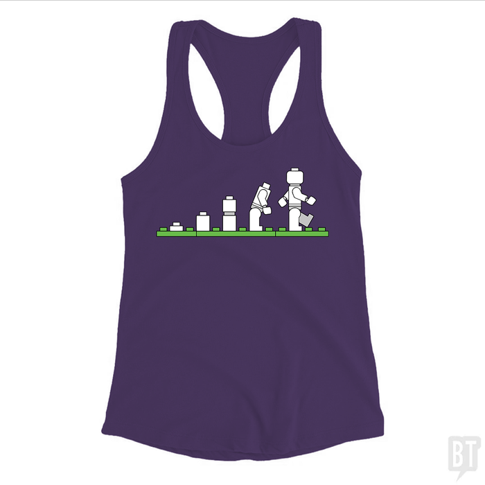 Women's Racerback Tank / Purple / S