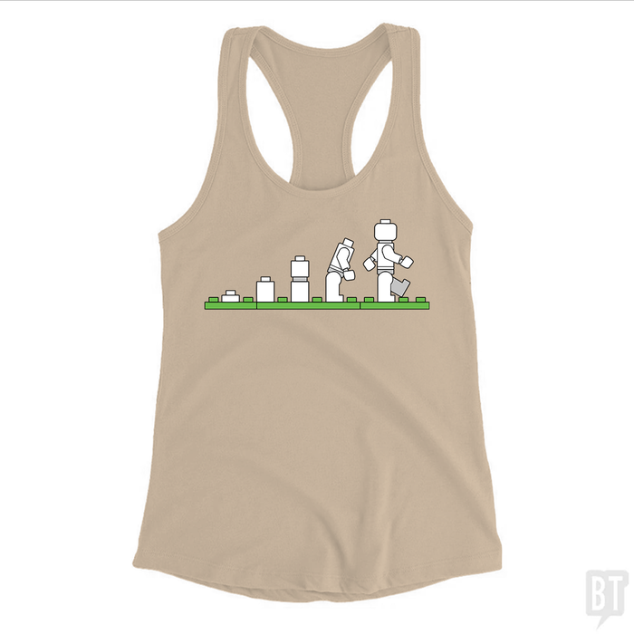 Women's Racerback Tank / Sand / S