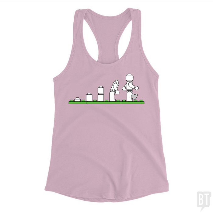 Women's Racerback Tank / Light Pink / S