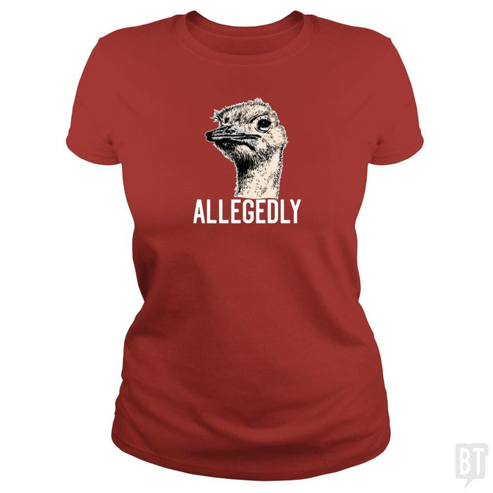 Classic Ladies Tee / Red / S