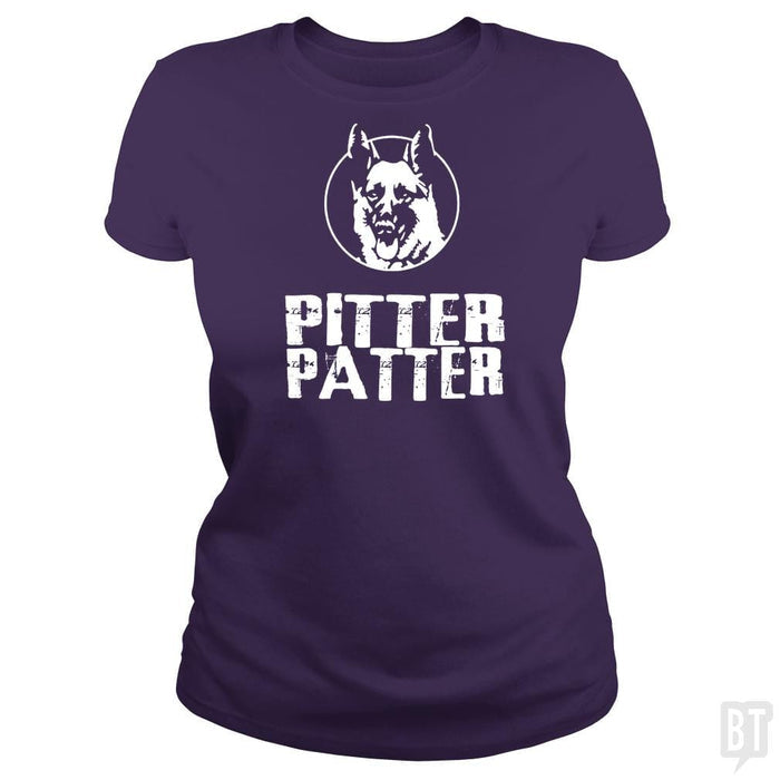 SunFrog-Busted Platinumshop Classic Ladies Tee / Purple / S letterkenny pitter patter