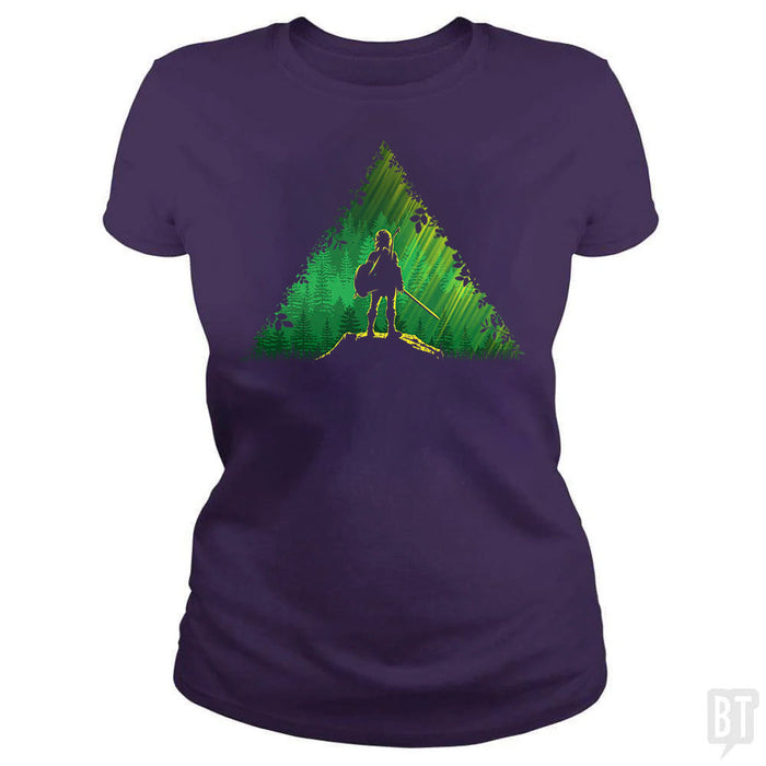 Classic Ladies Tee / Purple / S