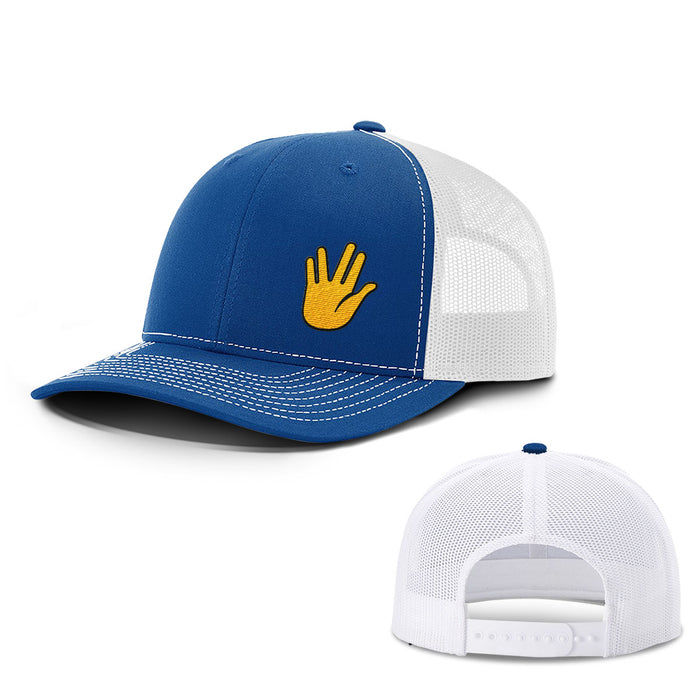 Snapback Trucker / Royal Blue and White / One Size