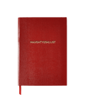 Veronica Beard Lizard-Embossed Notebook Red