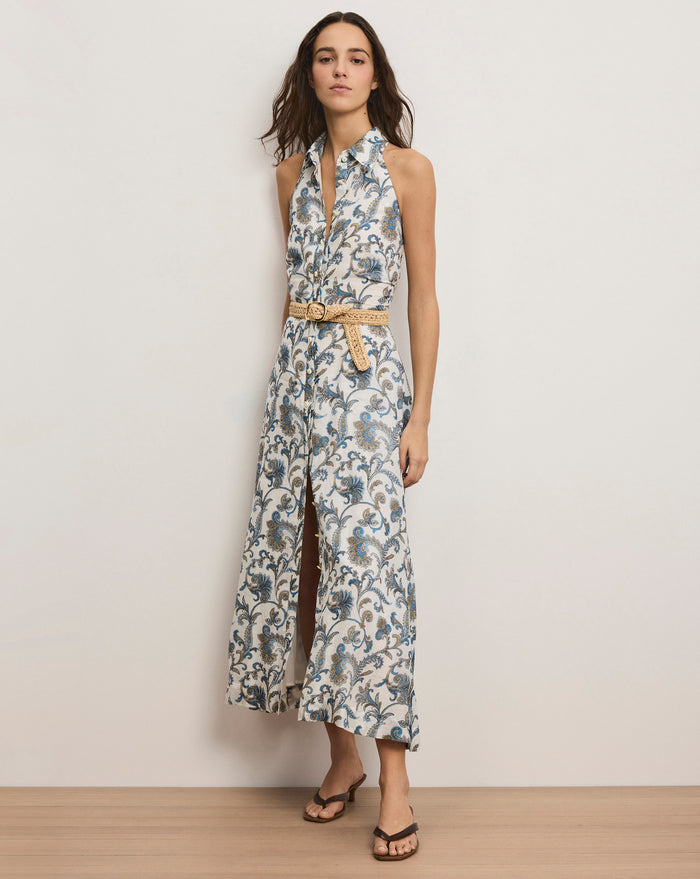 Veronica Beard Loop Raffia Belt - Natural