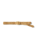 Veronica Beard Loop Raffia Belt - Natural