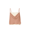 Veronica Beard Lumora Silk-Blend Camisole - Light Clay