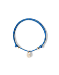 Veronica Beard Lyle Cowrie Shell Necklace Blue
