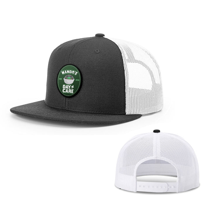 Snapback Flatbill / Black and White / One Size
