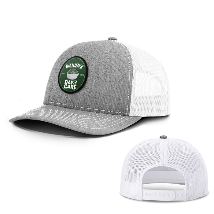Mando's DayCare Patch Hats - BustedTees.com