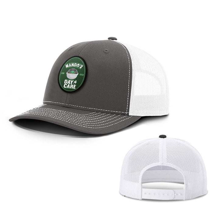 Mando's DayCare Patch Hats - BustedTees.com