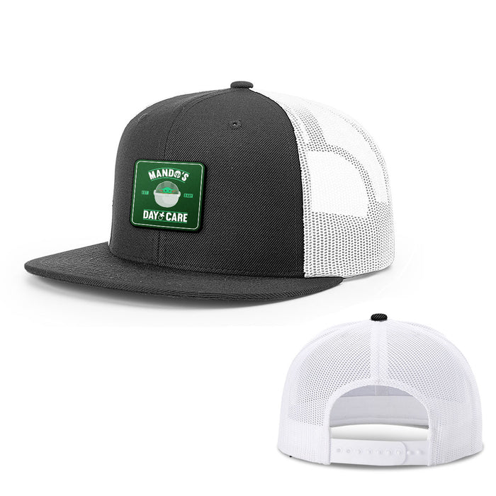 Snapback Flatbill / Black and White / One Size
