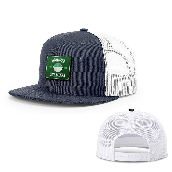 Snapback Flatbill / Navy and White / One Size