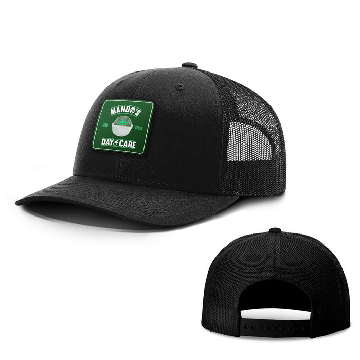 Mando's Daycare Patch Hats - BustedTees.com