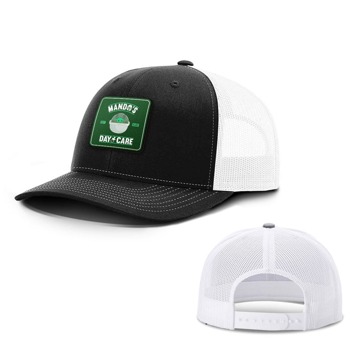 Mando's Daycare Patch Hats - BustedTees.com