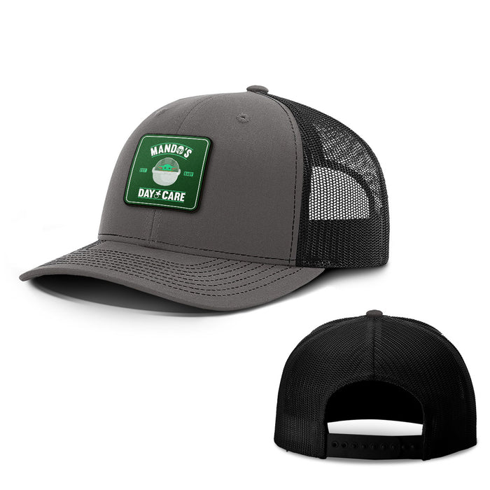 Mando's Daycare Patch Hats - BustedTees.com