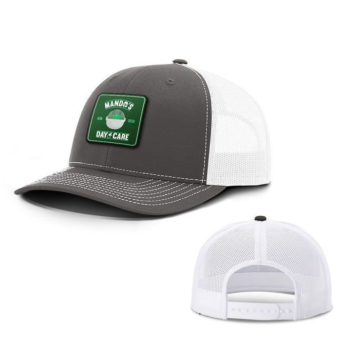 Mando's Daycare Patch Hats - BustedTees.com