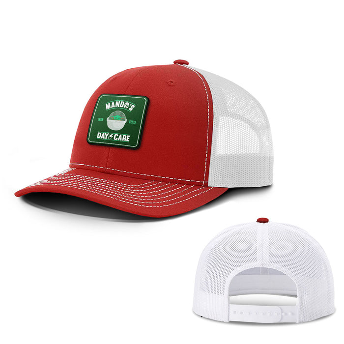 Mando's Daycare Patch Hats - BustedTees.com
