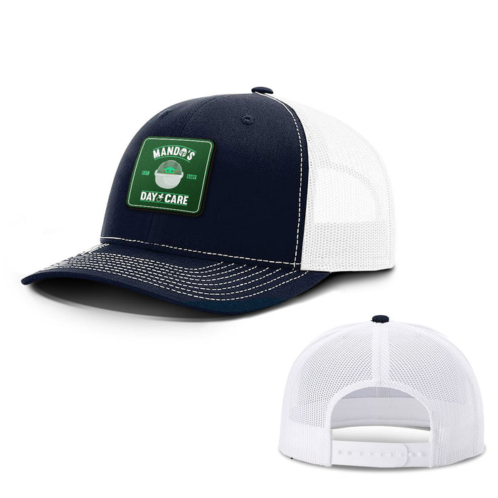 Snapback Trucker / Navy and White / One Size