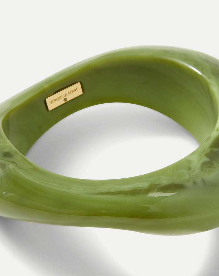 Veronica Beard Marbled Resin Bangle