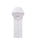 Veronica Beard Marlo Eyelet Hoodie Dickey White