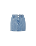 Veronica Beard Marquita Mini Skirt - Silver Dust