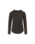 Veronica Beard Mason Baseball T-Shirt - Charcoal