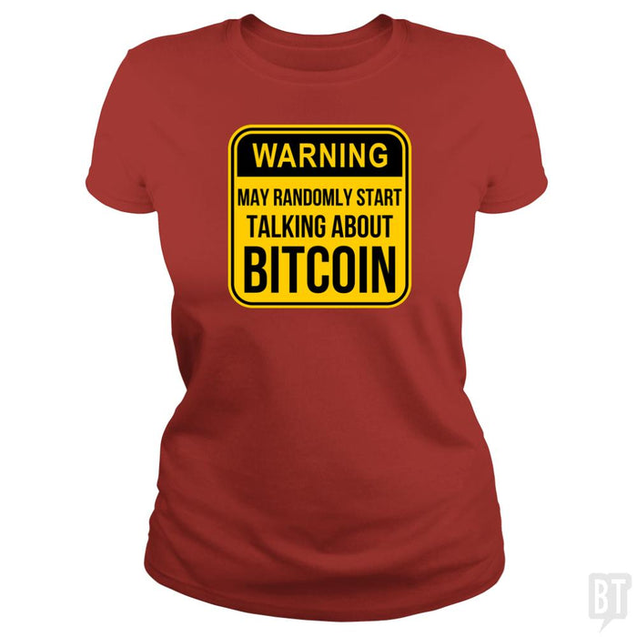 May Randomly Talk - BustedTees.com