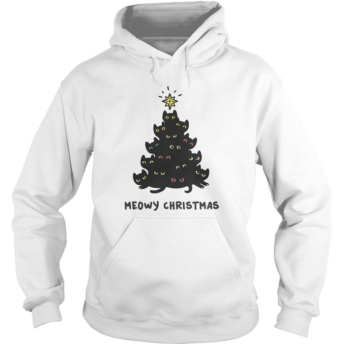 Meowy Christmas Tree - BustedTees.com