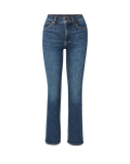Veronica Beard Blue denim high-rise slim-fit jeans.