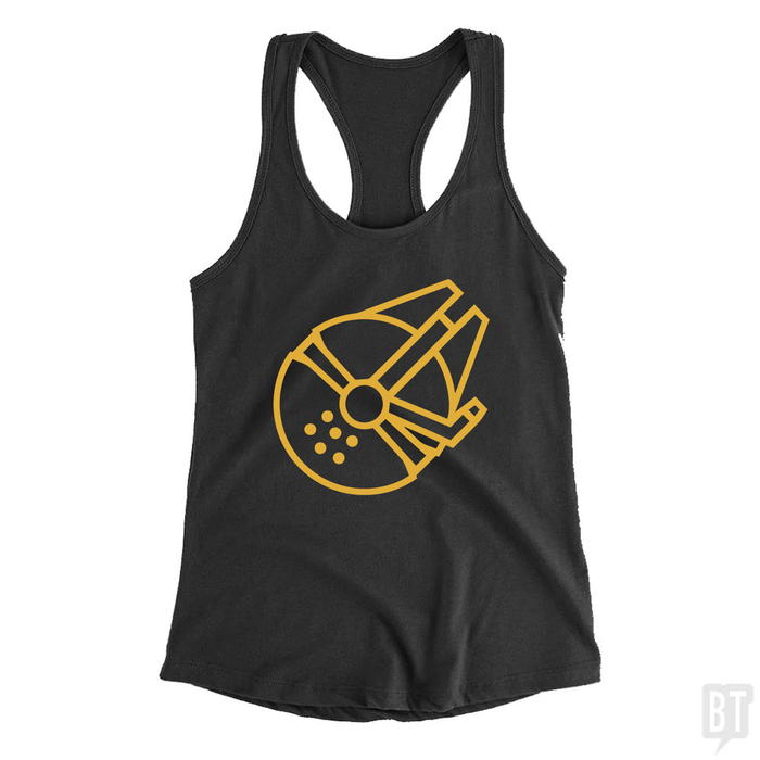 Women's Racerback Tank / Black / S
