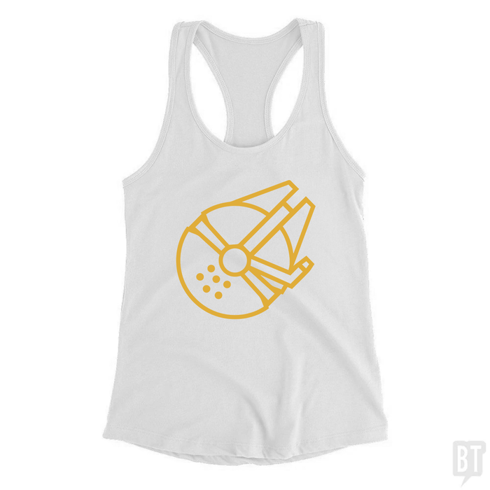 Women's Racerback Tank / White / S
