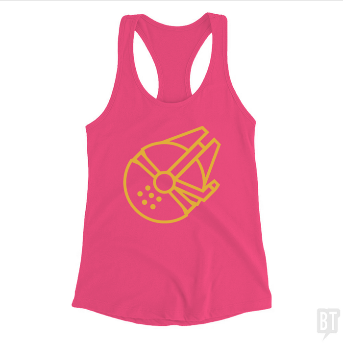 Women's Racerback Tank / Heliconia / S