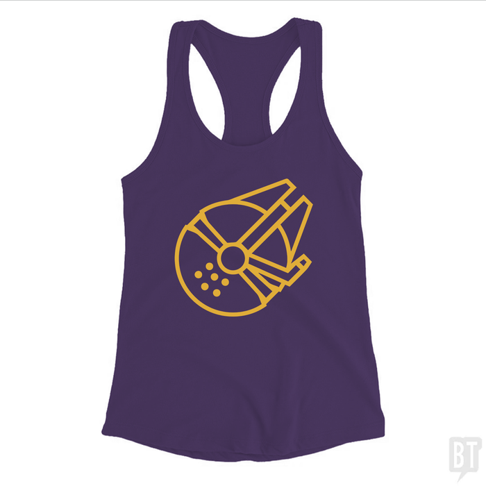 Women's Racerback Tank / Purple / S