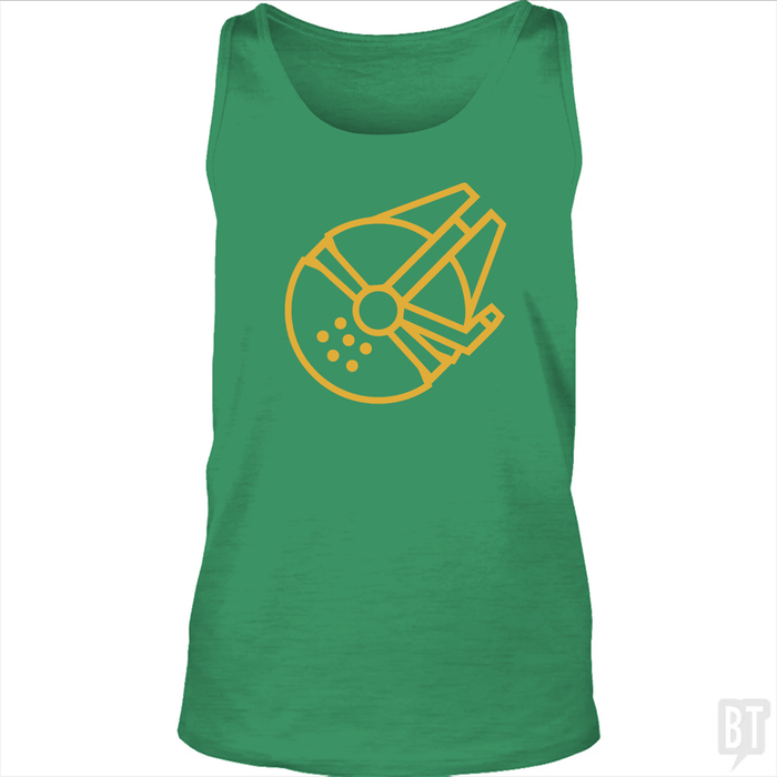 Unisex Ringspun Tank / Green / S
