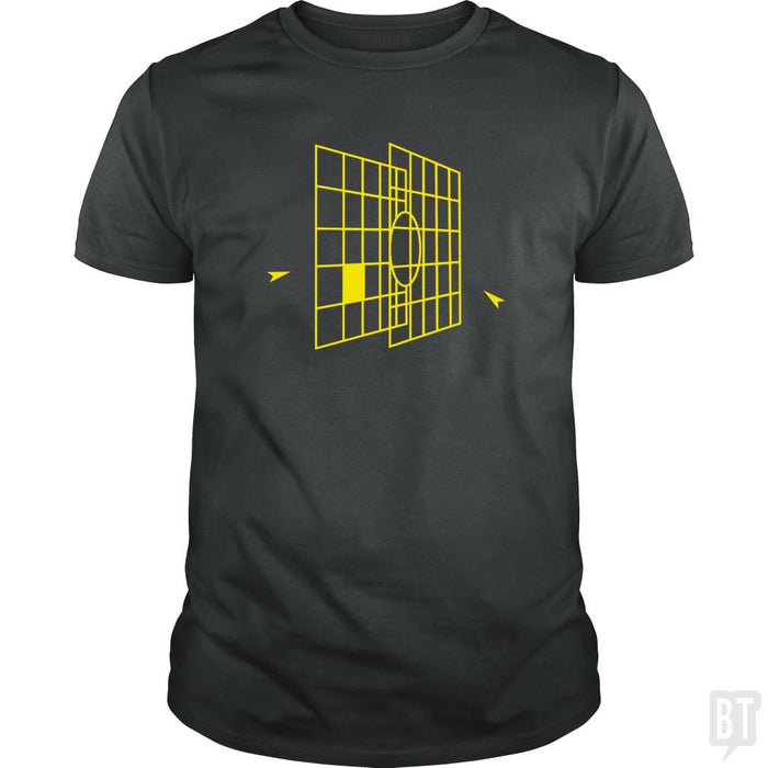 SunFrog-Busted Platinumshop Classic Guys / Unisex Tee / Dark Heather / S Millennium Falcon Targeting Computer